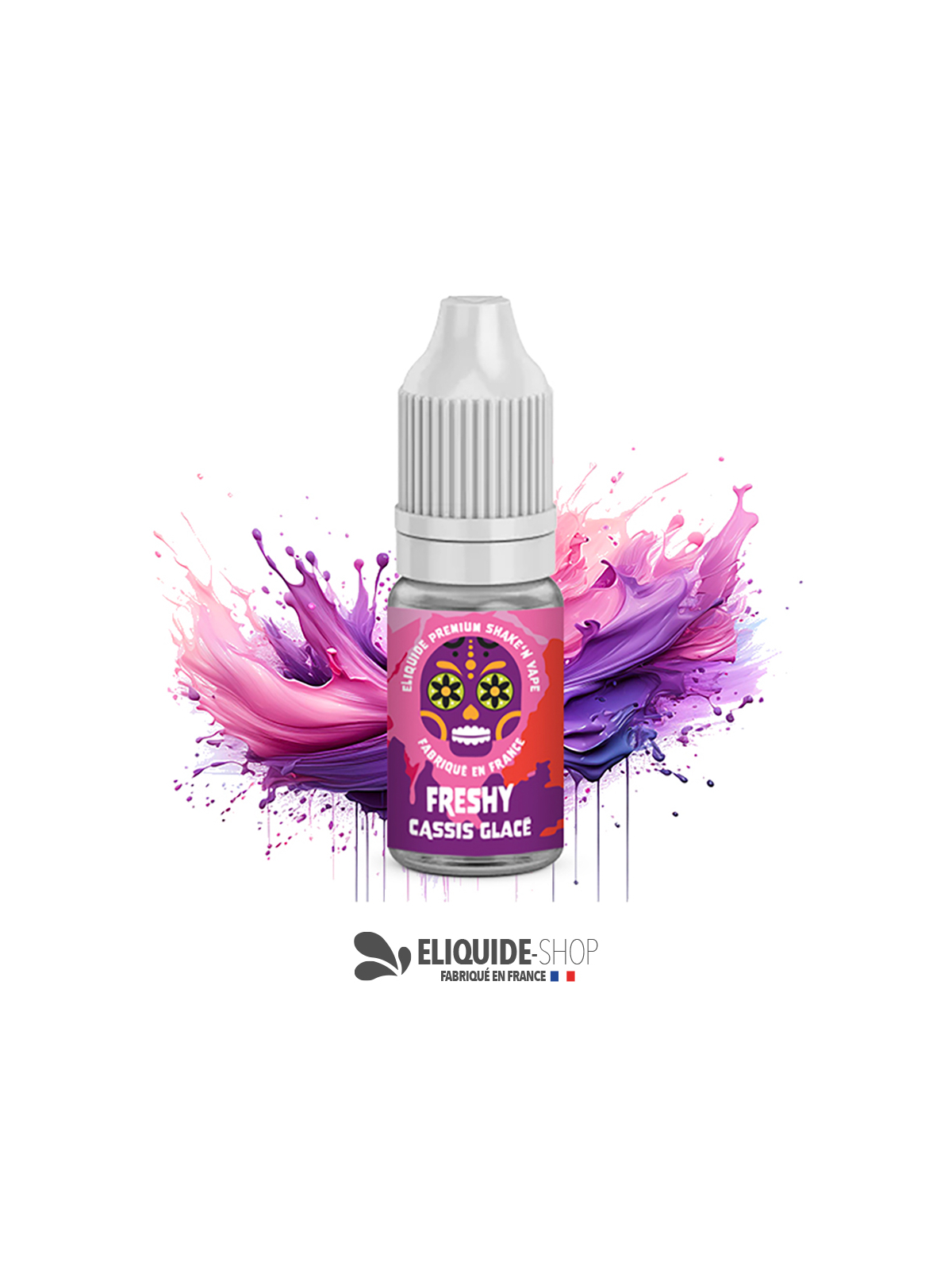 E-liquide CASSIS GLACÉ 10ML 10ML – FRESHY livraison rapide