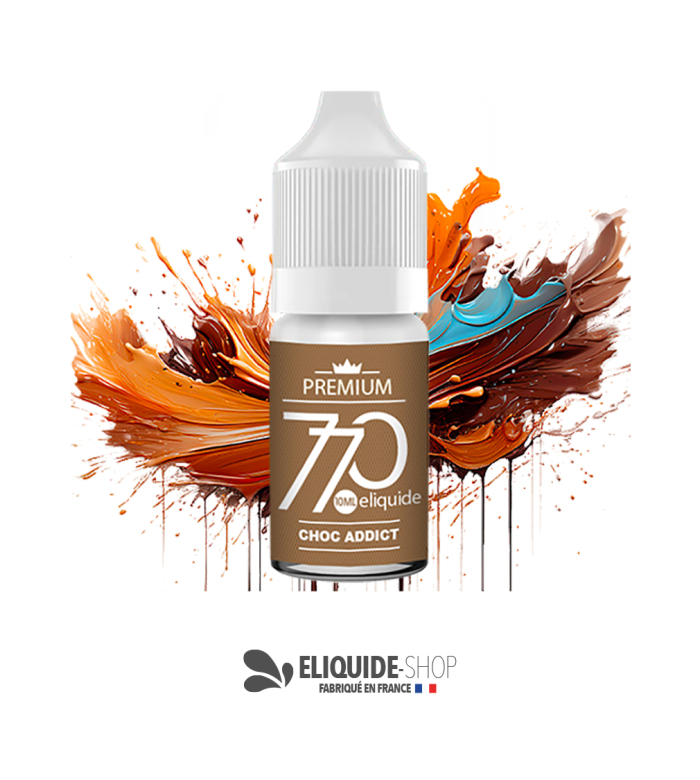 E-liquide choc addict 10 ml - 770 Premium