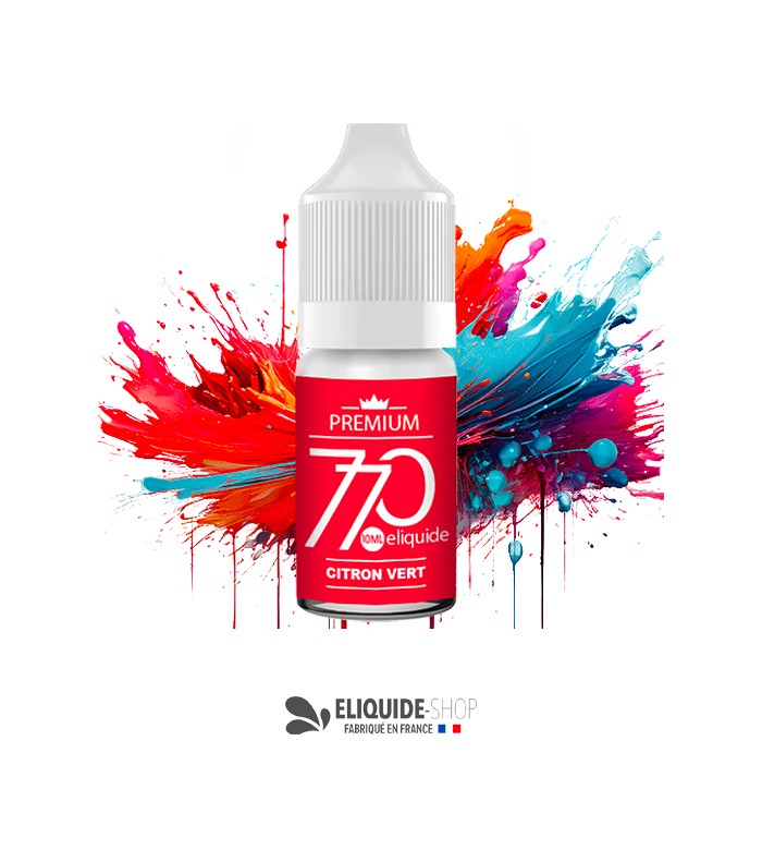 E-liquide citron vert 10 ml - 770 Premium