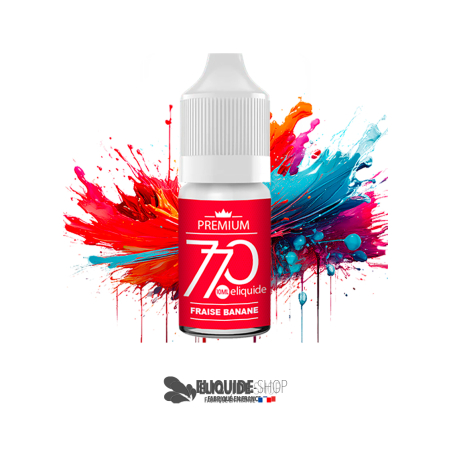 E-liquide fraise banane 10 ml - 770 Premium