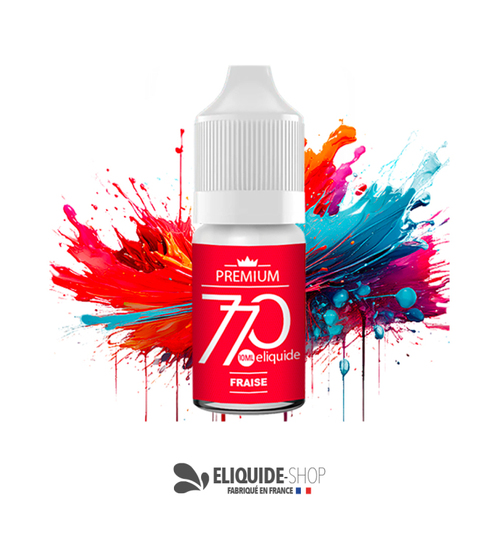 E-liquide fraise 10 ml - 770 Premium