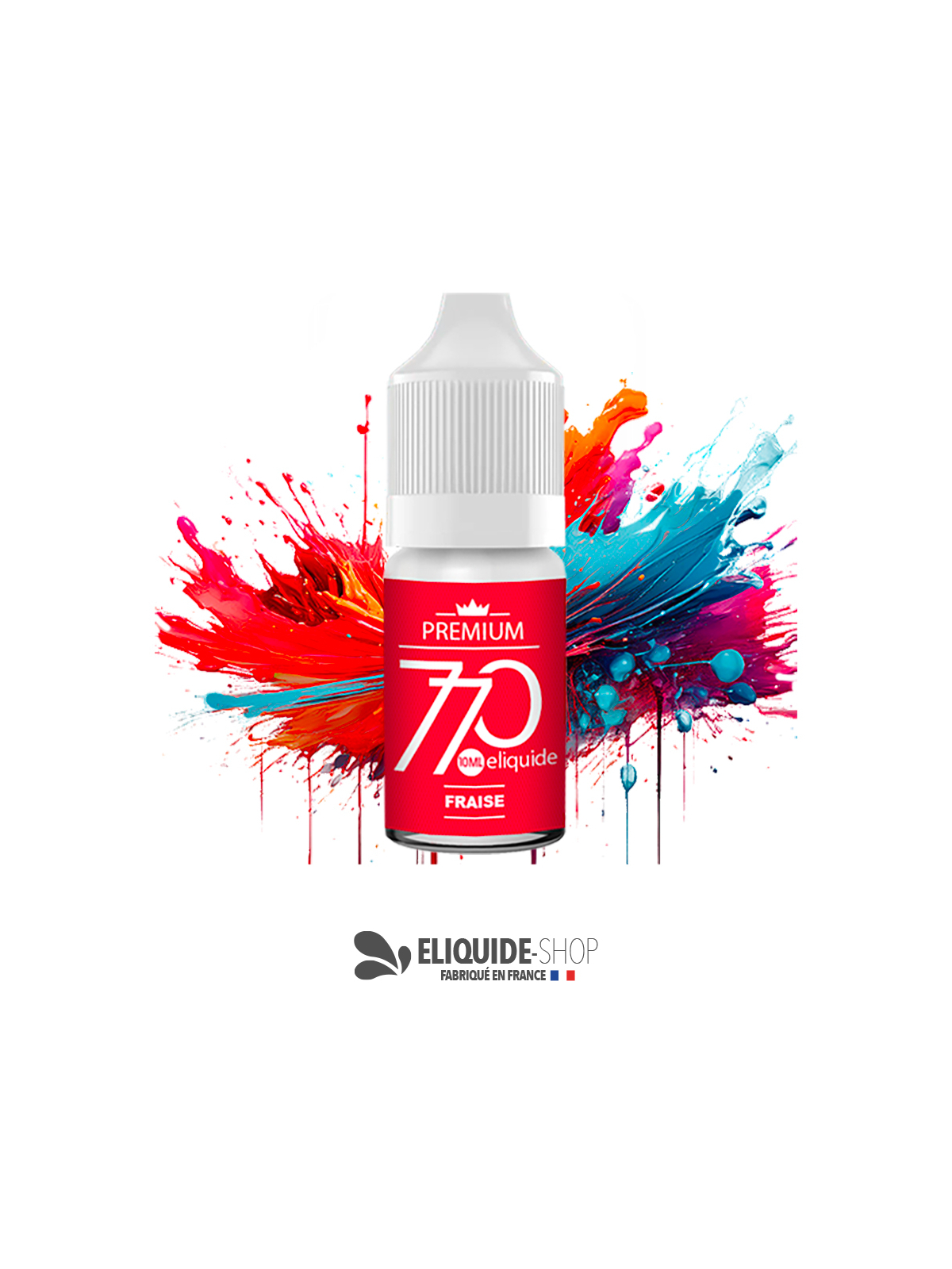 E-liquide fraise 10 ml - 770 Premium