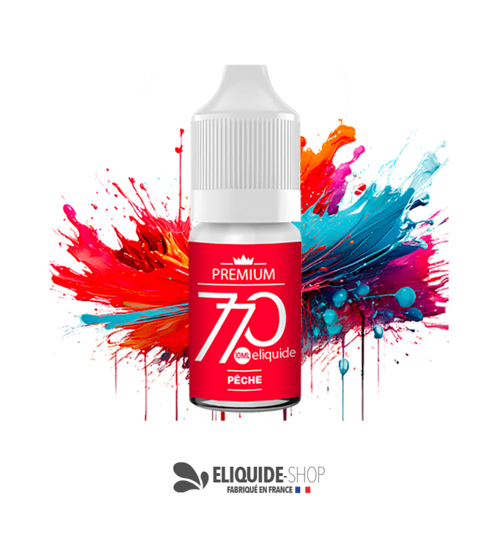 E-liquide pêche 10 ml - 770 Premium