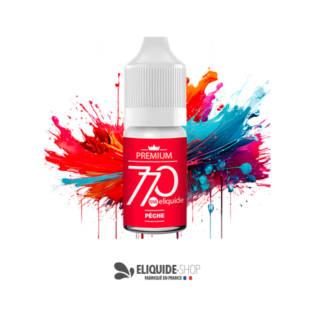 E-liquide pêche 10 ml - 770 Premium