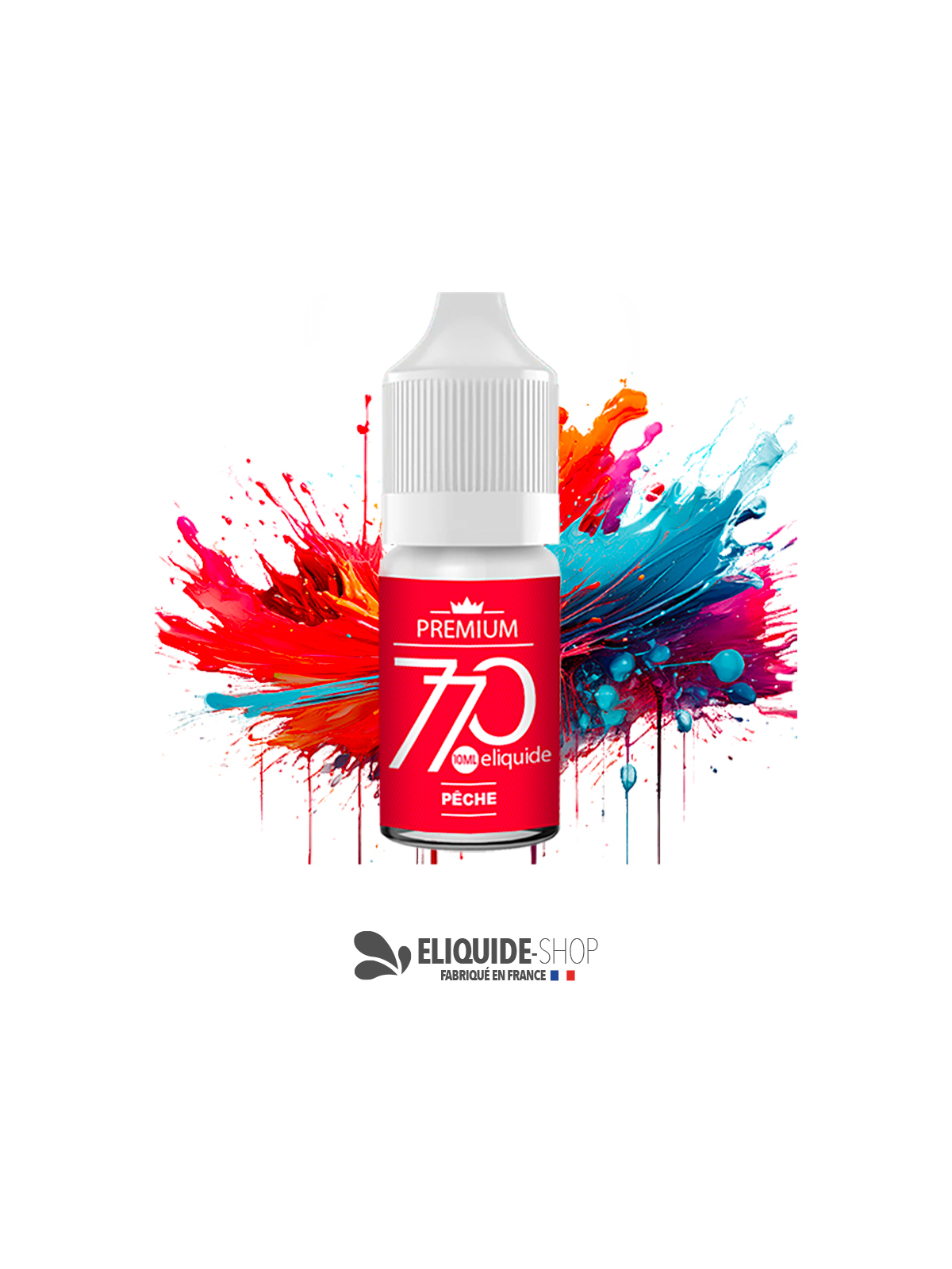 E-liquide pêche 10 ml - 770 Premium