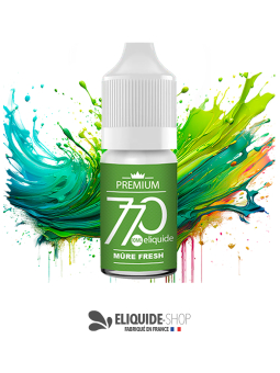 E-liquide mûre fresh 10 ml - 770 Premium