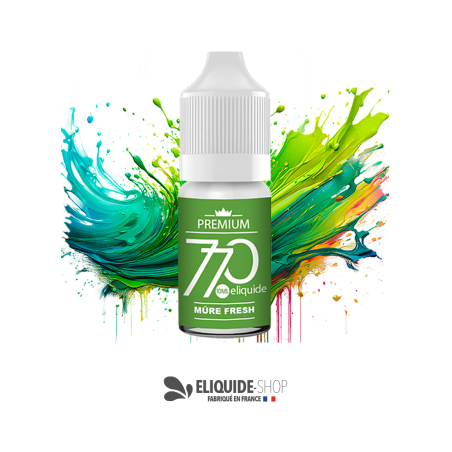 E-liquide mûre fresh 10 ml - 770 Premium