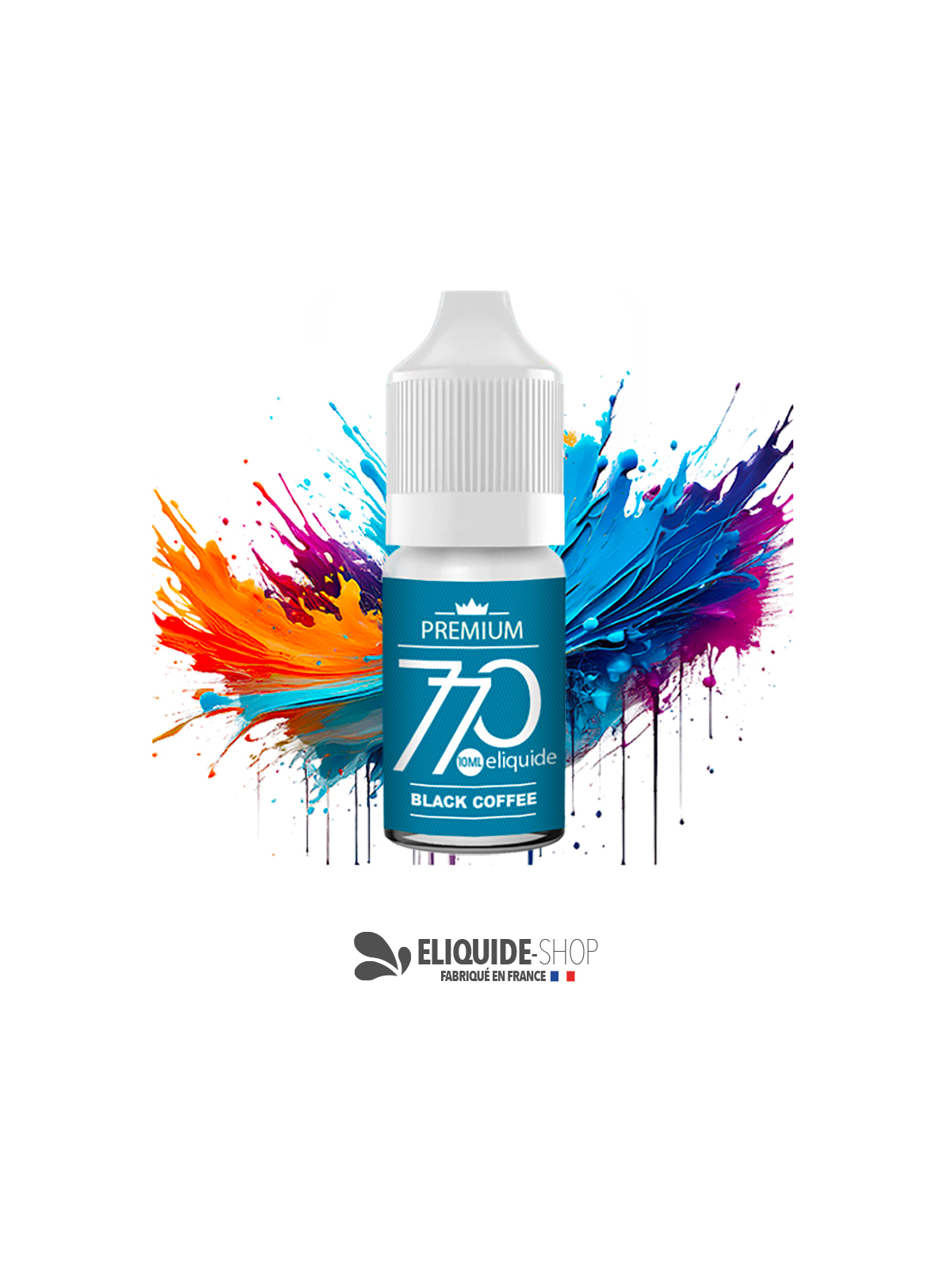E-liquide Black coffee 10 ml - 770 Premium