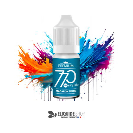 E-liquide macaron mure 10 ml - 770 Premium