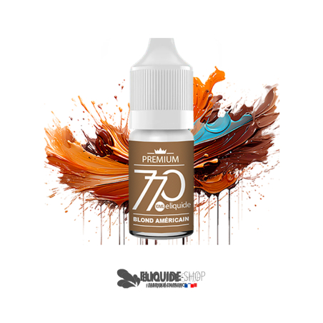E-liquide Blond américain 10 ml - 770 Premium