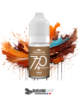 E-liquide gold 10 ml - 770 Premium