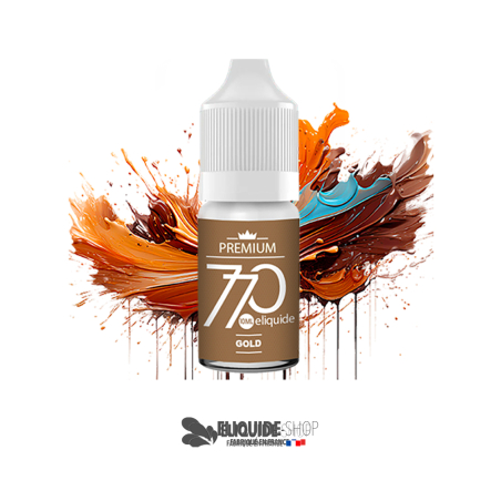 E-liquide gold 10 ml - 770 Premium