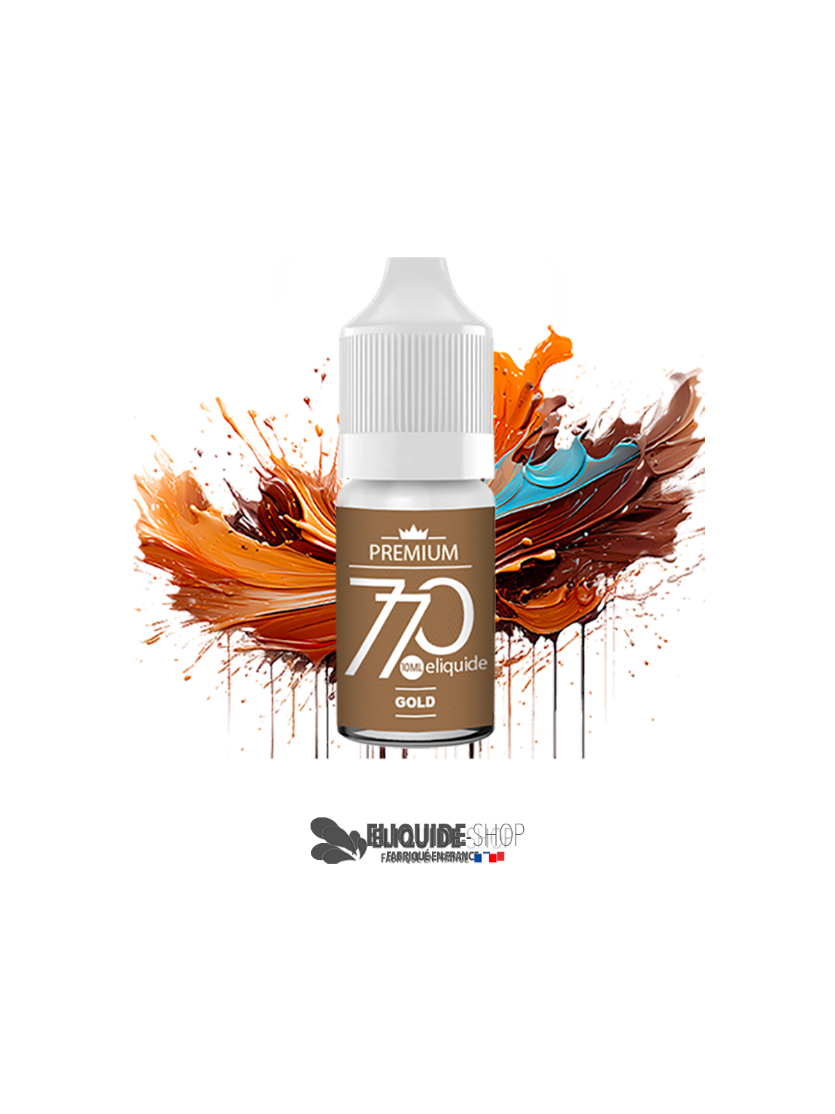 E-liquide gold 10 ml - 770 Premium