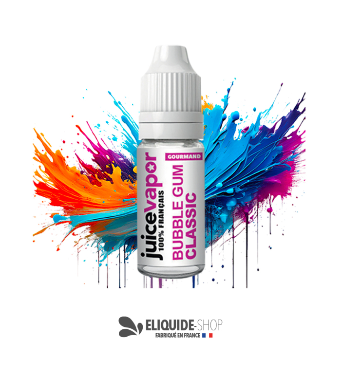 E-liquide BUBBLE-GUM – JUICE VAPOR livraison rapide