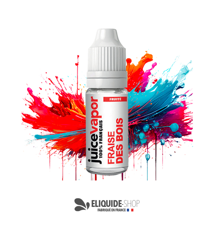 E-liquide FRAISE DES BOIS – JUICE VAPOR e-cigarette à petit prix