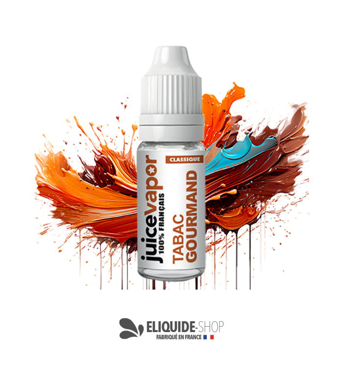 E-liquide TABAC GOURMAND – JUICE VAPOR pour vapoteur