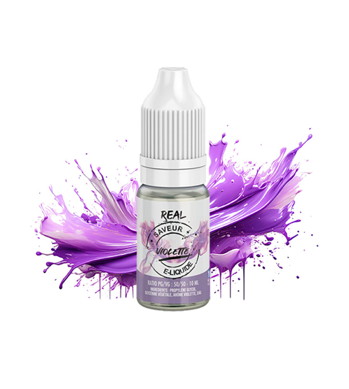 E-liquide VIOLETTE – REAL pour vapoteuse