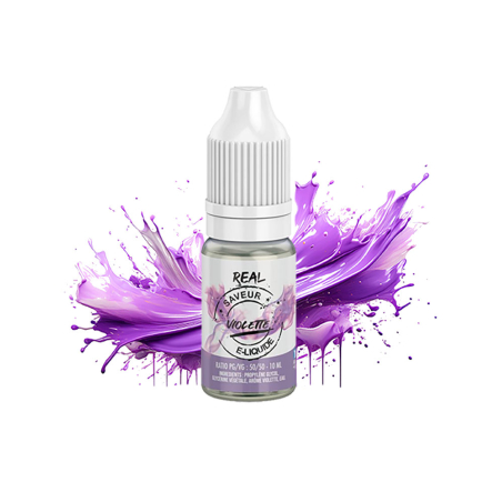 E-liquide VIOLETTE – REAL pour vapoteuse
