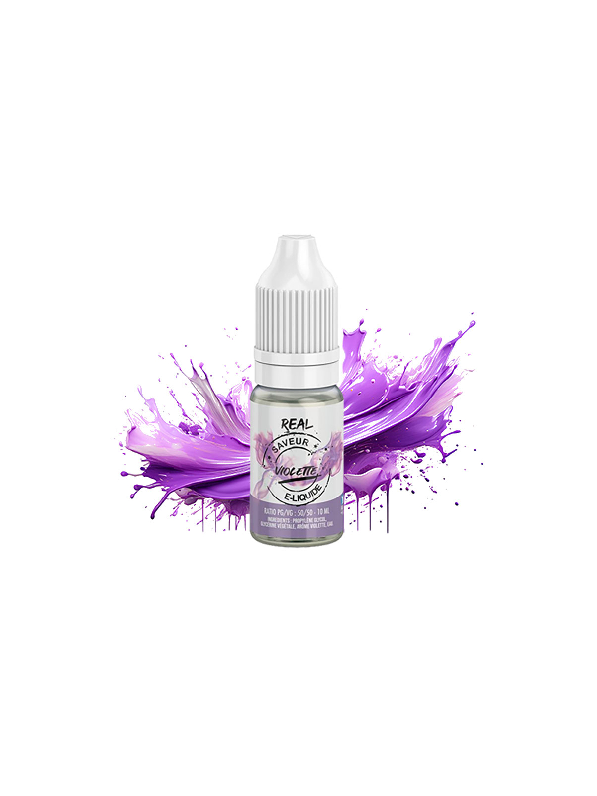 E-liquide VIOLETTE – REAL pour vapoteuse