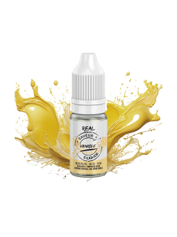 E-liquide VANILLE – REAL pour cigarette électronique