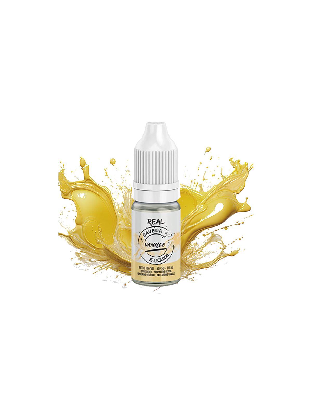 E-liquide VANILLE – REAL pour cigarette électronique