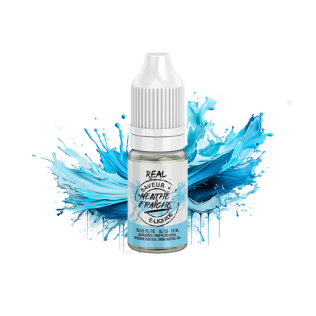 E-liquide MENTHE FRAICHE – REAL livraison rapide