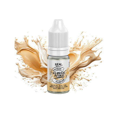 E-liquide CLASSIC BLOND – REAL pour cigarette électronique sur eliquide-shop.fr