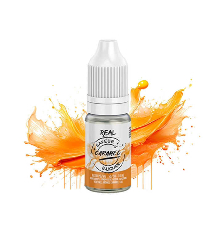 E-liquide CARAMEL – REAL livraison rapide