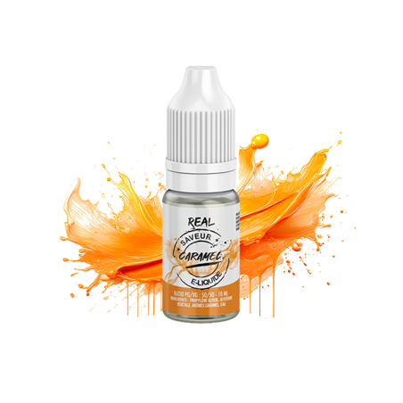 E-liquide CARAMEL – REAL livraison rapide
