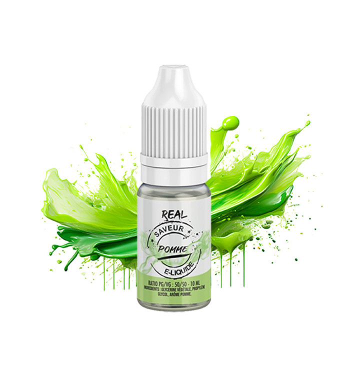 E-liquide POMME – REAL pas cher