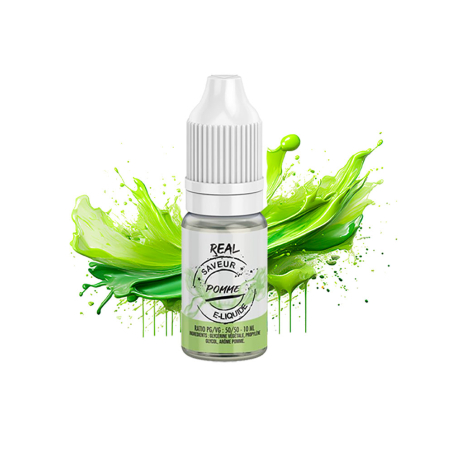 E-liquide POMME – REAL pas cher