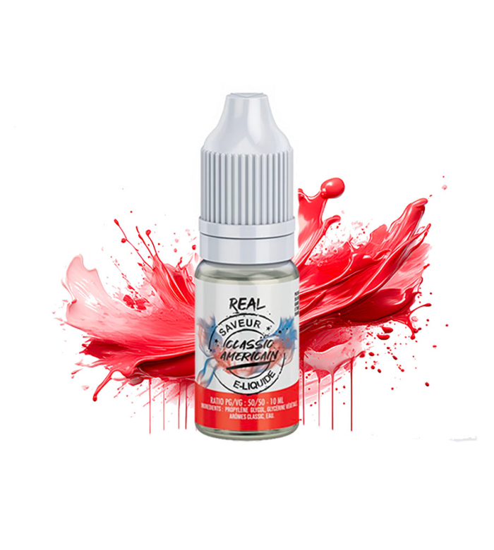 E-liquide CLASSIC AMÉRICAIN – REAL meilleur prix