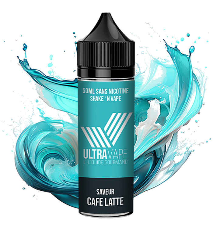 E-liquide 50ml caffè latte Ultravape