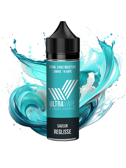E-liquide 50ml réglisse Ultravape