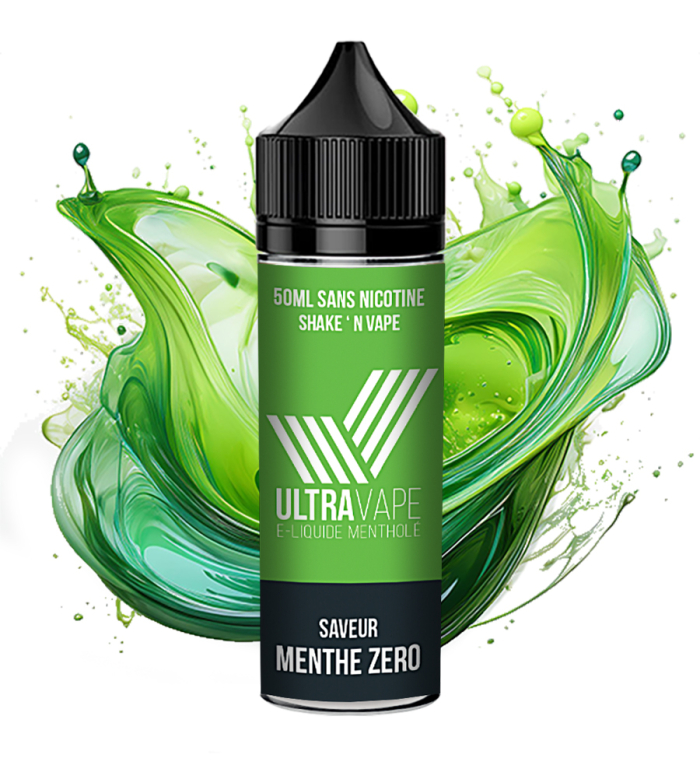 E-liquide 50ml menthe zero Ultravape