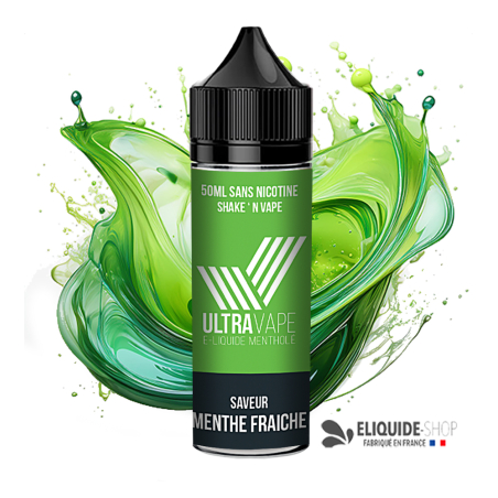 Liquide Menthe fraiche - Ultravape