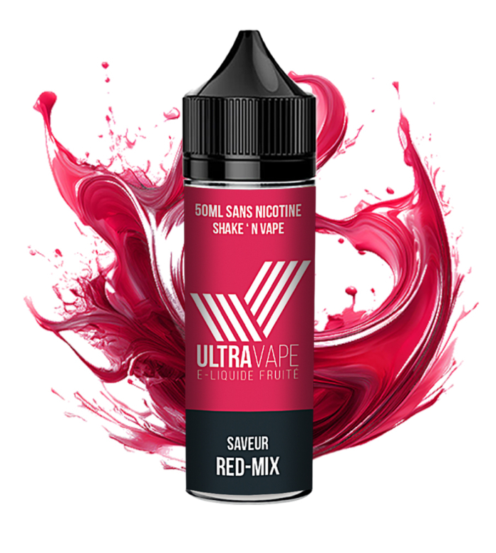 E-liquide 50ml red-mix Ultravape