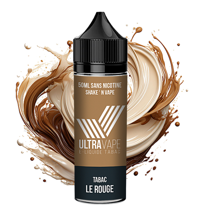 E-liquide 50ml le rouge Ultravape