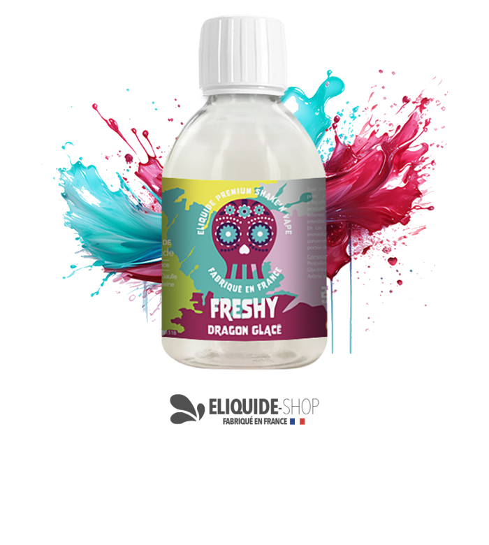 E-liquide DRAGON GLACÉ 200ML 200ML – FRESHY livraison rapide sur eliquide-shop.fr