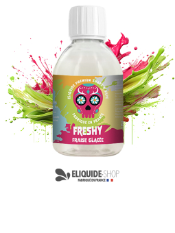 E-liquide FRAISE GLACÉE 200ML 200ML – FRESHY e-cigarette à petit prix