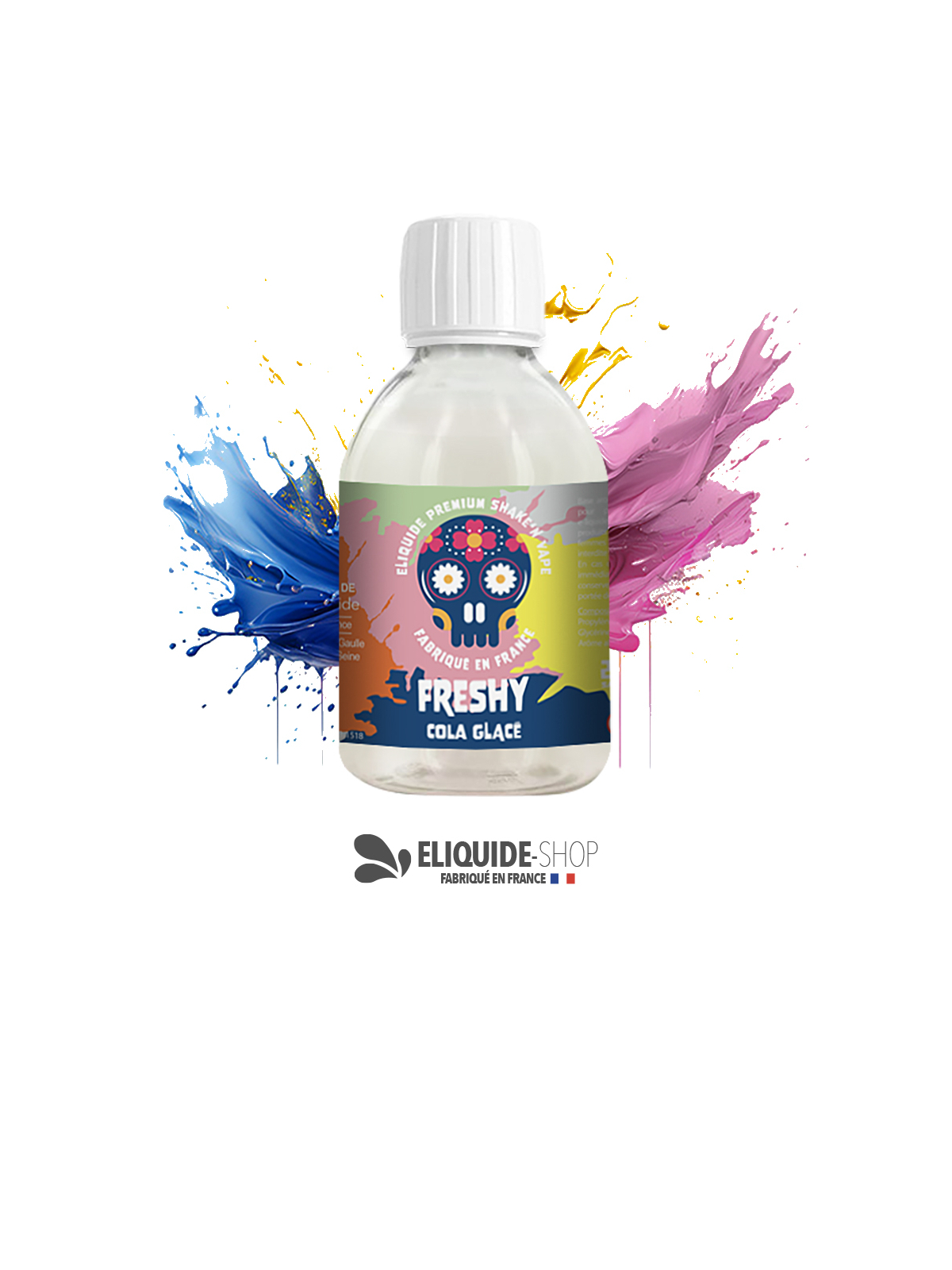 E-liquide COLA GLACÉ 200ML 200ML – FRESHY meilleur prix