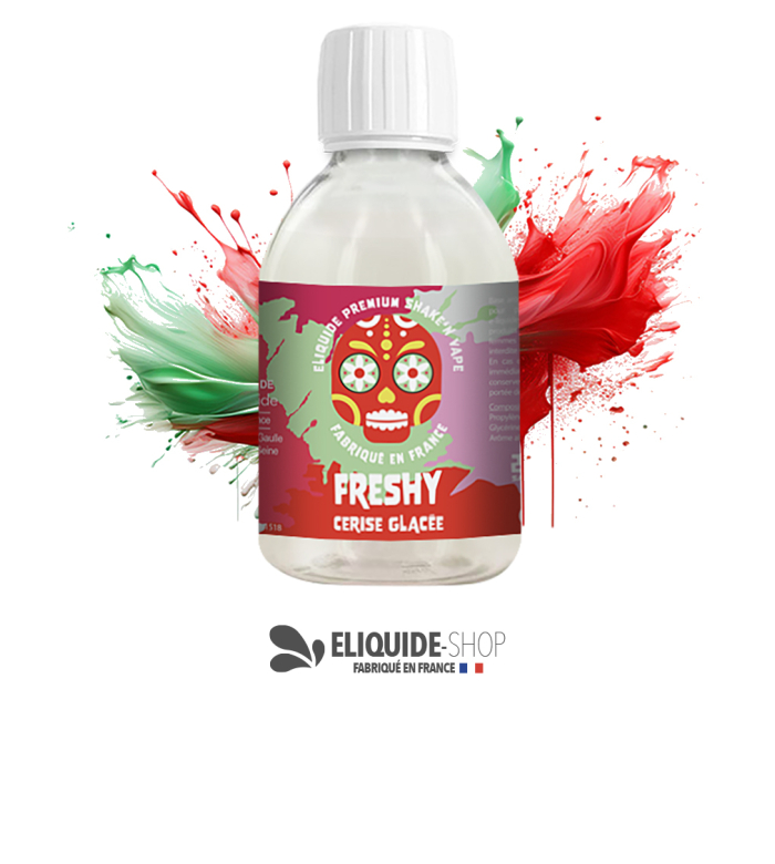 E-liquide 200ml cerise glacée Freshy