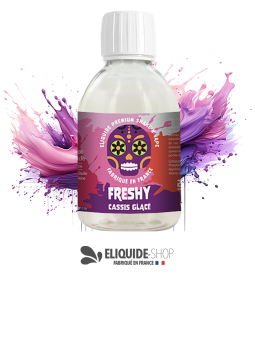 E-liquide 200ml cassis glacé Freshy