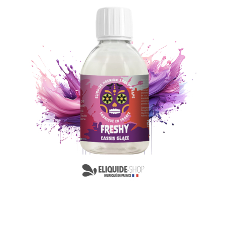 E-liquide 200ml cassis glacé Freshy
