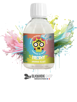 E-liquide ANANAS GLACÉ 200ML 200ML – FRESHY pour vapoteuse