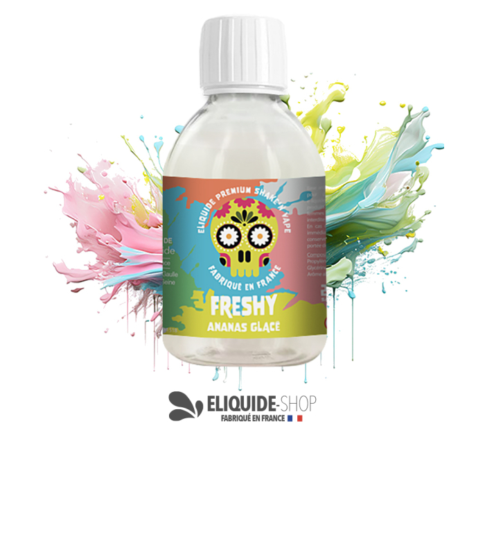 E-liquide ANANAS GLACÉ 200ML 200ML – FRESHY pour vapoteuse
