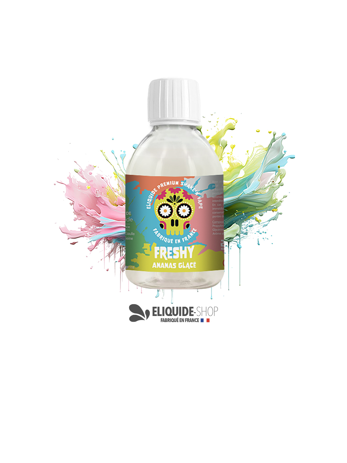 E-liquide ANANAS GLACÉ 200ML 200ML – FRESHY pour vapoteuse