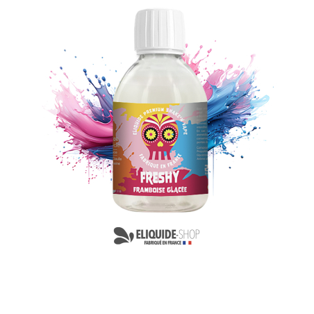 E-liquide FRAMBOISE GLACÉE 200ML 200ML – FRESHY livraison rapide