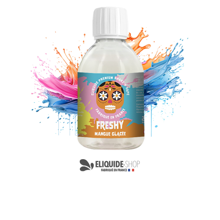 E-liquide MANGUE GLACÉE 200ML 200ML – FRESHY pas cher sur eliquide-shop.fr