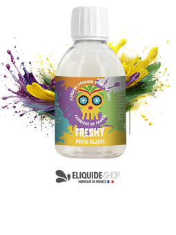 E-liquide PÊCHE GLACÉE 200ML 200ML – FRESHY pour cigarette électronique